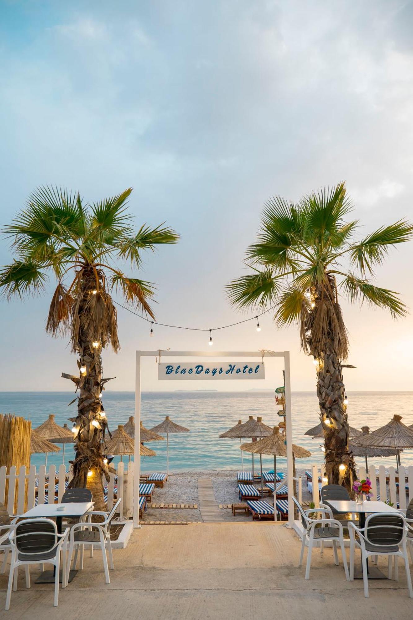 Hotel Blue Days Borsh Exterior photo